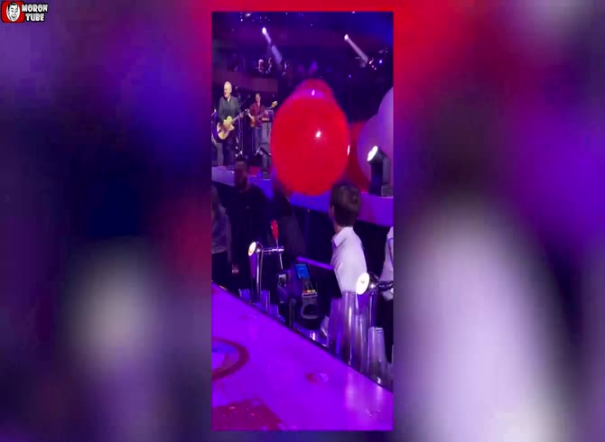 Video: He bursts as many balloons as he can since this elderly man despises them!